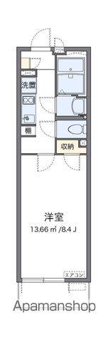 クレイノラルーチェ(1K/1階)の間取り写真