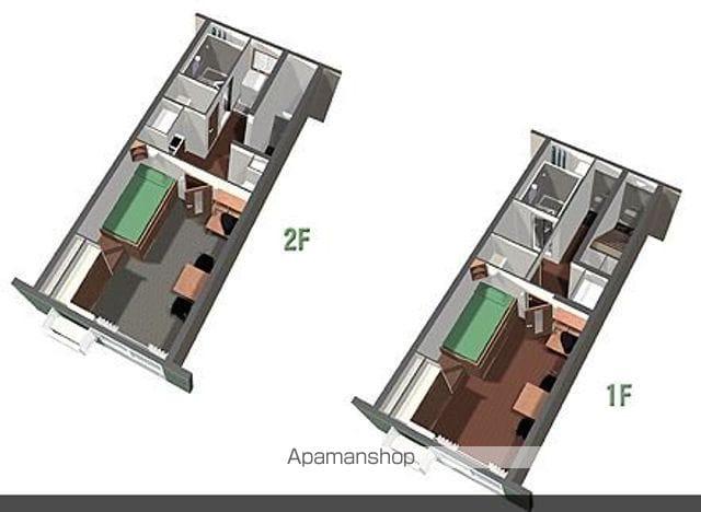 レオパレス八萬屋(1K/2階)の間取り写真
