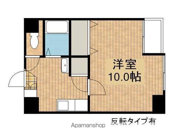 BETTER Я 本町通(1K/4階)の間取り写真