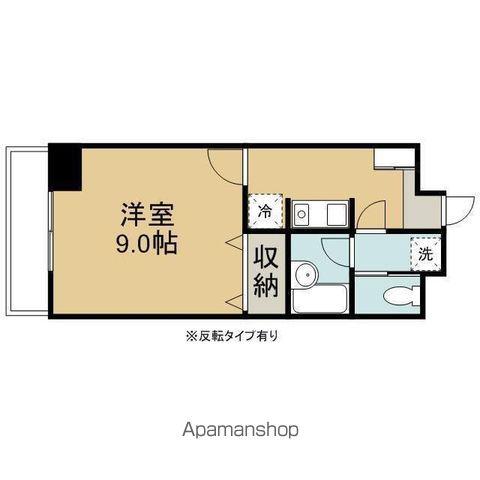 パレス97(1K/10階)の間取り写真