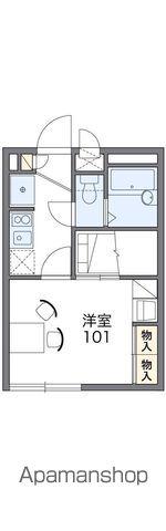 レオパレスGK(1K/2階)の間取り写真