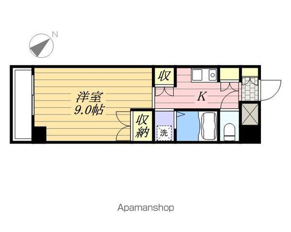 アンシャンテ21(1K/5階)の間取り写真