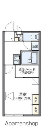 レオパレスCEREZOI(1K/2階)の間取り写真
