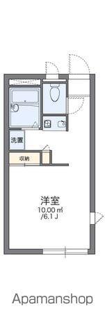 レオパレス上津台(1K/2階)の間取り写真