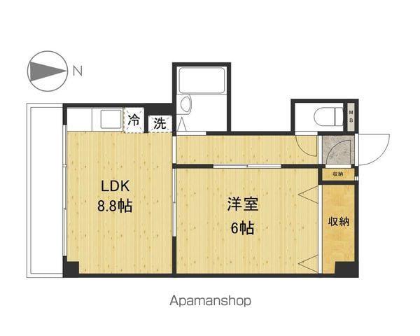 マ・メゾン狛江(1LDK/2階)の間取り写真