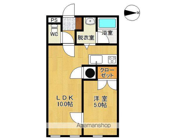 クラッシークラブ(1LDK/3階)の間取り写真