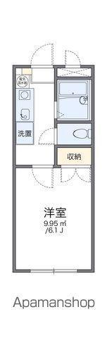 レオパレス川手町A(1K/1階)の間取り写真