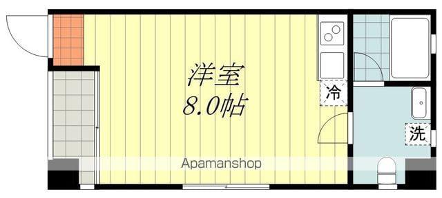 スカイヴィレッジ市駅南(ワンルーム/2階)の間取り写真