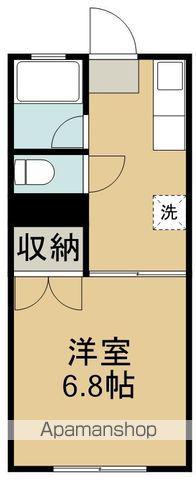 吾妻コーポ(1K/2階)の間取り写真