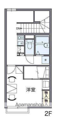 レオパレスYOUTO(1K/2階)の間取り写真