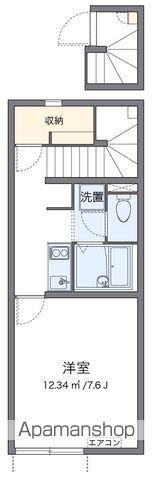 レオネクストモア ステージⅡ(1K/2階)の間取り写真
