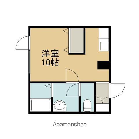 AZUSA-M59(1K/1階)の間取り写真