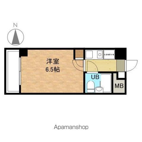 ホーユウコンフォルト愛宕大橋(1K/4階)の間取り写真