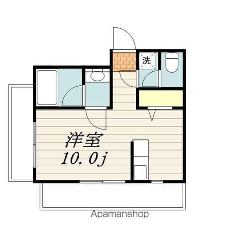 金太郎ヒルズ27(1K/3階)の間取り写真