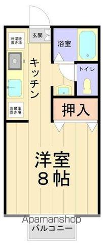 サンガーデン大山ABC(1K/1階)の間取り写真