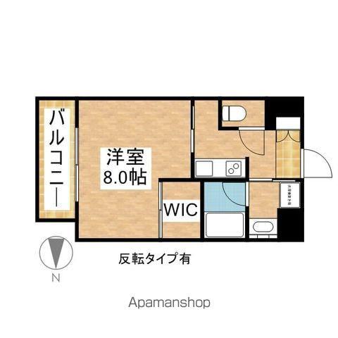 セレステーション(1K/10階)の間取り写真