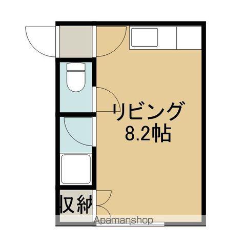 レジェンド北大前(ワンルーム/2階)の間取り写真