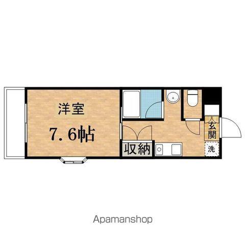 CS20 KOYATA(1K/1階)の間取り写真