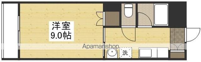 アークハイツ内山下(1K/7階)の間取り写真