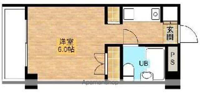 メゾン・ド・武蔵野(1K/3階)の間取り写真