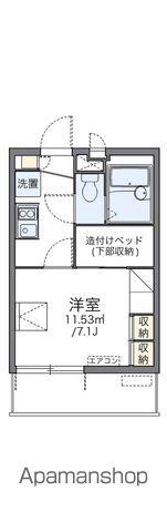 レオパレスHOPE京坪(1K/4階)の間取り写真