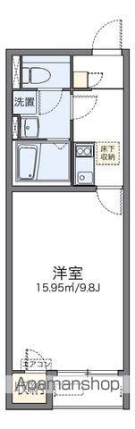 レオネクスト碧(1K/1階)の間取り写真