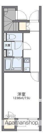 レオネクスト2014(1K/1階)の間取り写真