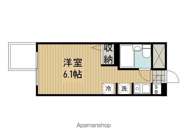 ユーレジデンス高円寺(ワンルーム/1階)の間取り写真