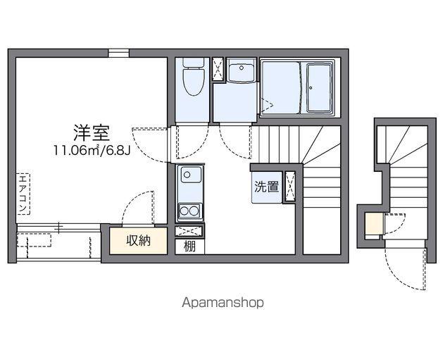 レオネクストメゾン庄内通(1K/2階)の間取り写真
