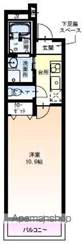 フジパレス湊駅北ノース(1K/3階)の間取り写真