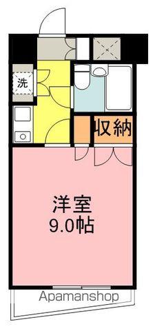 エスパシオ支倉(1K/3階)の間取り写真