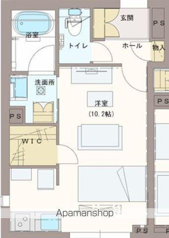 アルス トキワ(ワンルーム/3階)の間取り写真