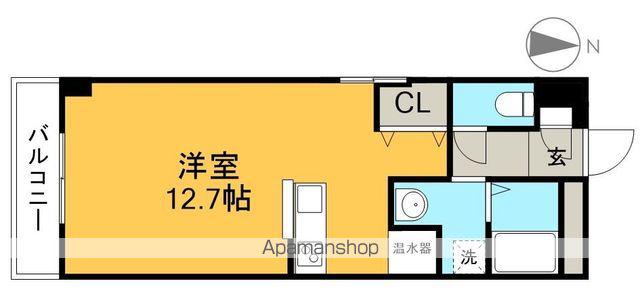 ドルチェ(ワンルーム/5階)の間取り写真