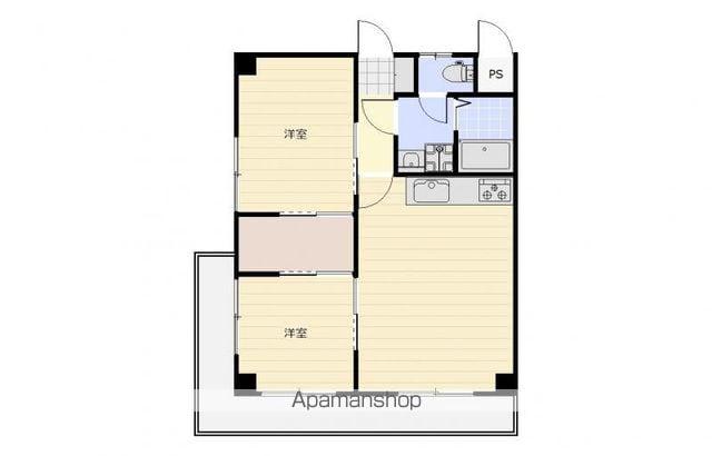 グランプレミア塩上(2SLDK/5階)の間取り写真