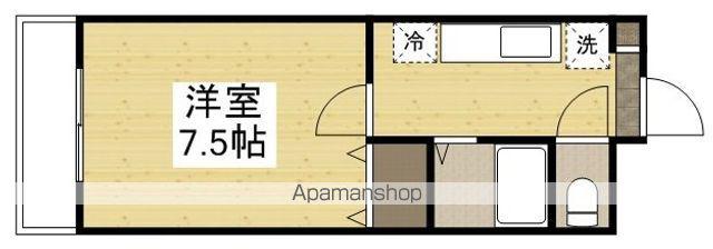 クラフト津島(1K/2階)の間取り写真