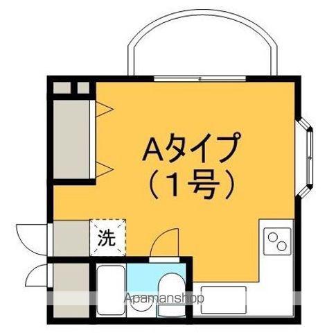 タウンズビル(ワンルーム/4階)の間取り写真