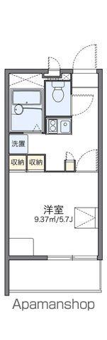 レオパレスカメリア(1K/3階)の間取り写真