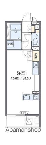 ミランダセレブⅡ(ワンルーム/3階)の間取り写真