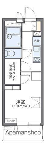 レオパレス千種(1K/1階)の間取り写真