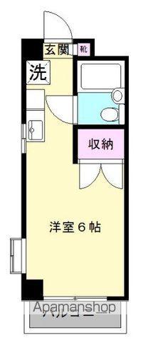 エクセルツカサ(ワンルーム/2階)の間取り写真