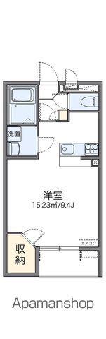 レオネクスト高島(1K/2階)の間取り写真