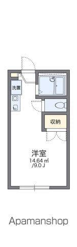 レオパレス直方(1K/2階)の間取り写真