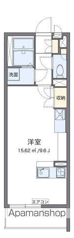 ミランダシャンデフレーズⅡ(ワンルーム/2階)の間取り写真