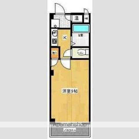 グリーンヒルズ山田15(1K/1階)の間取り写真