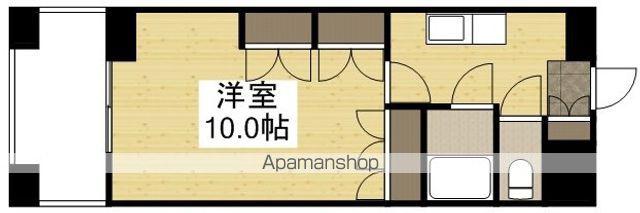 マローン野田(1K/3階)の間取り写真