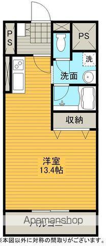 パストラル(1K/3階)の間取り写真