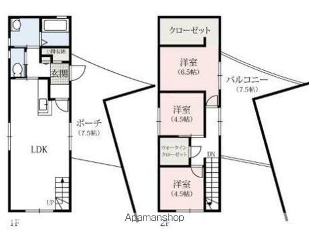 アメカーヤ(3LDK)の間取り写真