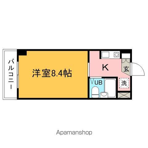 第1新井マンション(1K/3階)の間取り写真