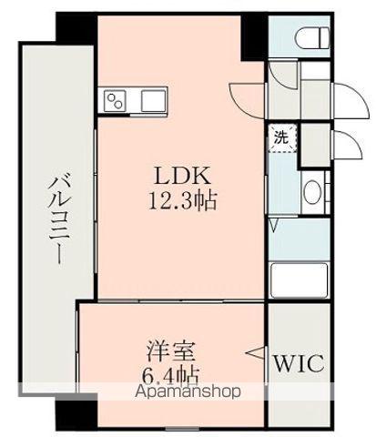 S-FORT熊本慶徳(1LDK/4階)の間取り写真