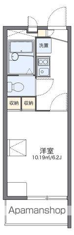 レオパレスグランドパレス春日部(1K/3階)の間取り写真